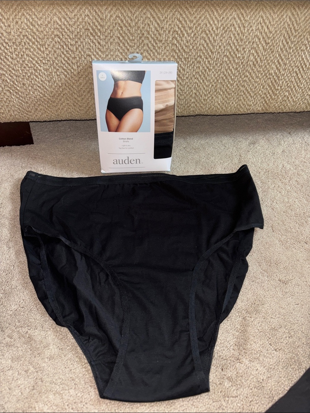 Auden Cotton Blend 6pk Briefs!